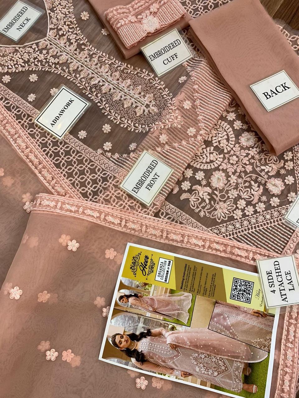 Luxurious Organza & Silk