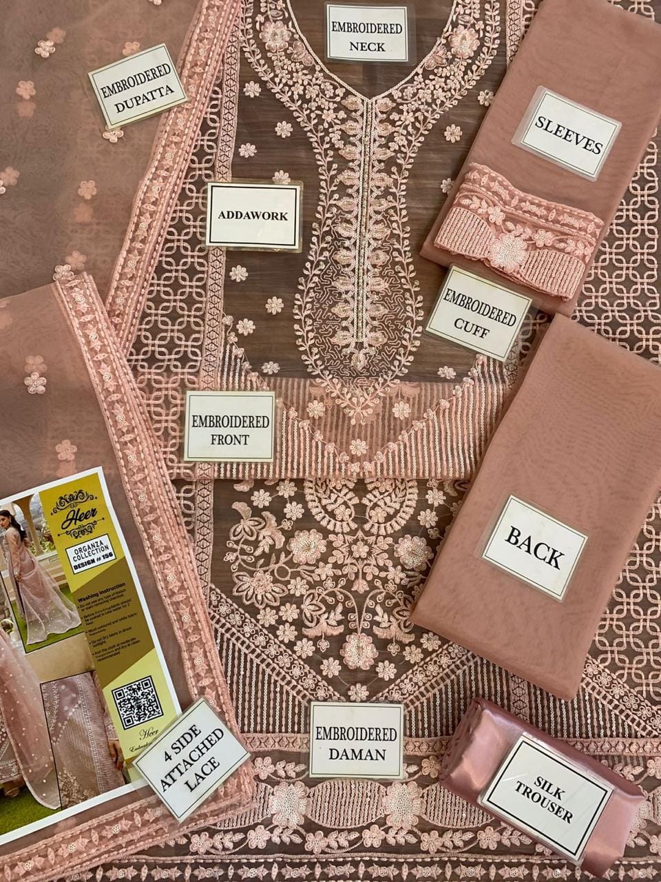 Luxurious Organza & Silk