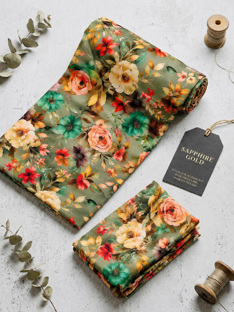 Sapphire 2pc Lawn