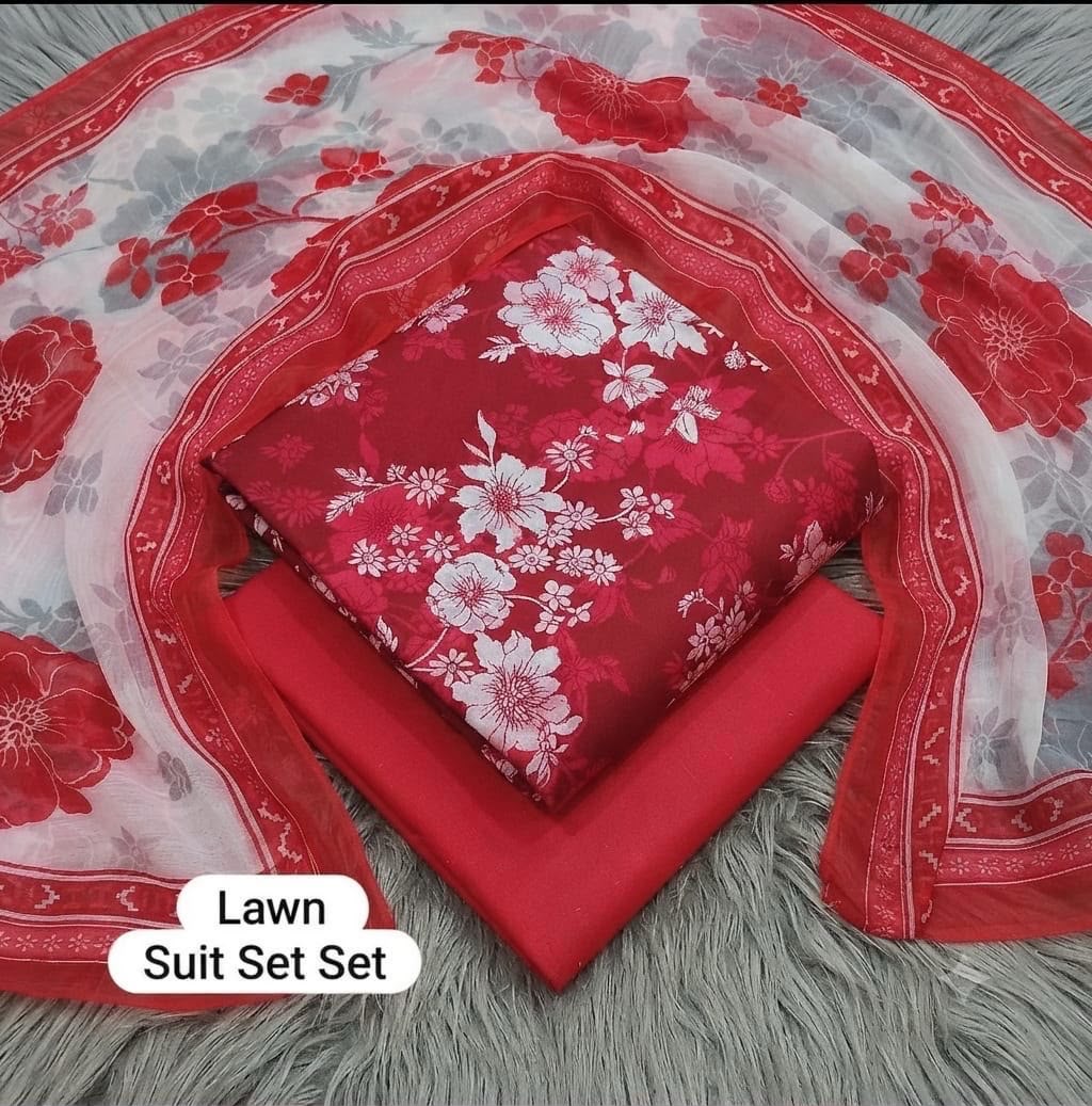MIX BRANDS LAWN WITH CHIFFON DUPATTA COLLECTION OPENING