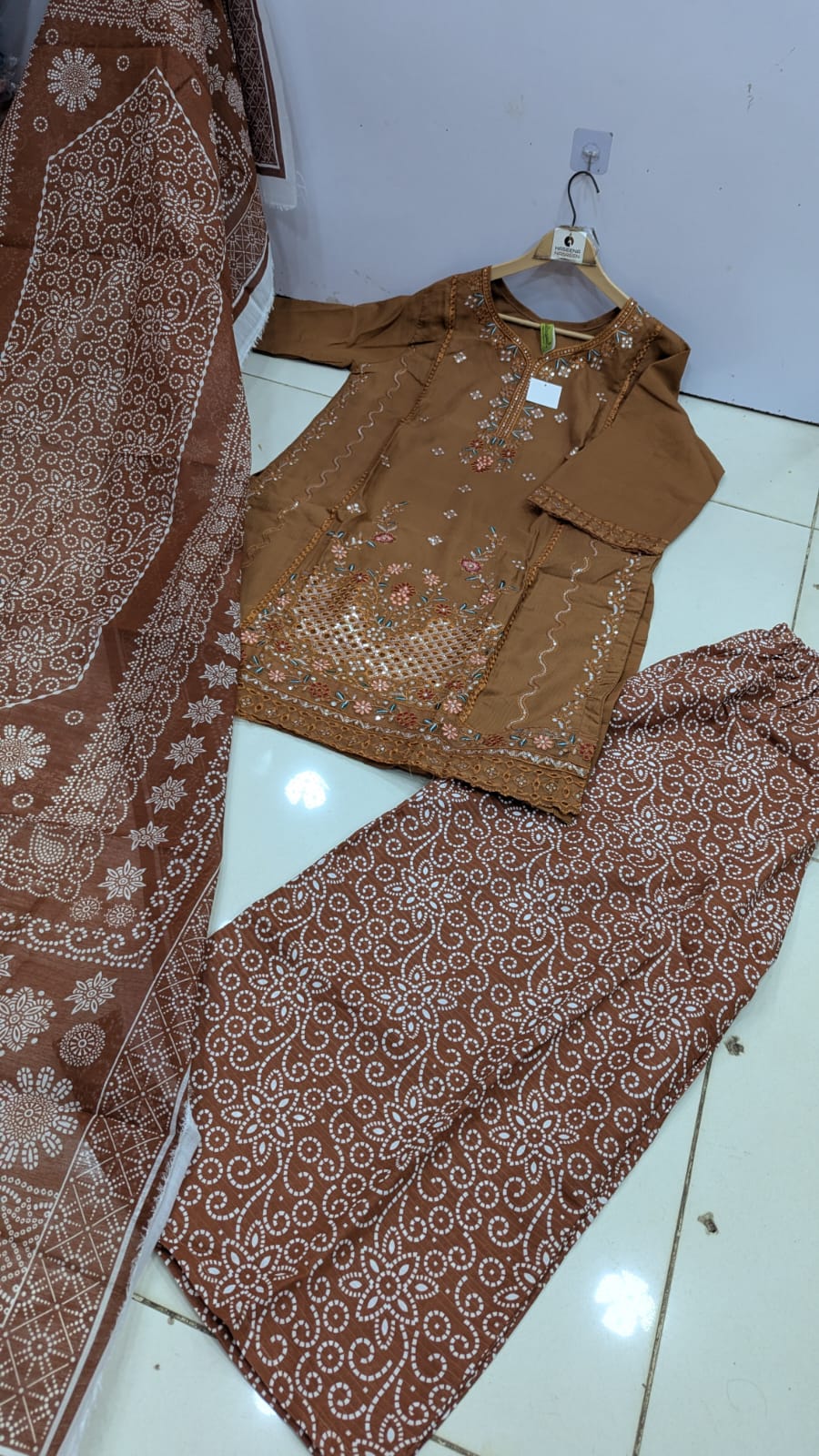 Designer 3-Piece Lawn Suit