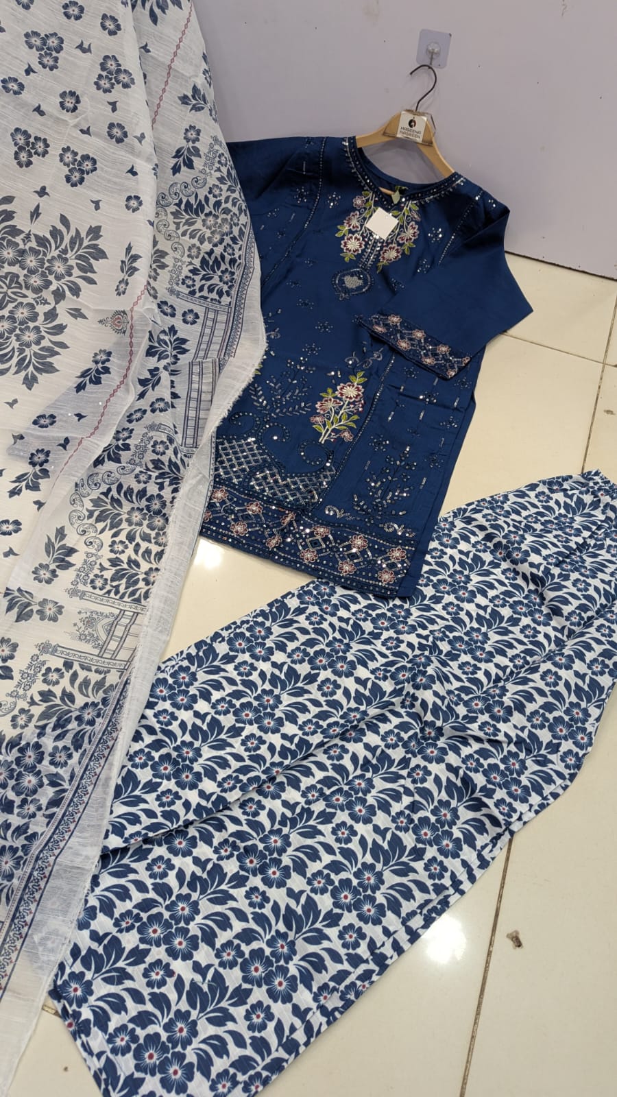 Designer 3-Piece Lawn Suit