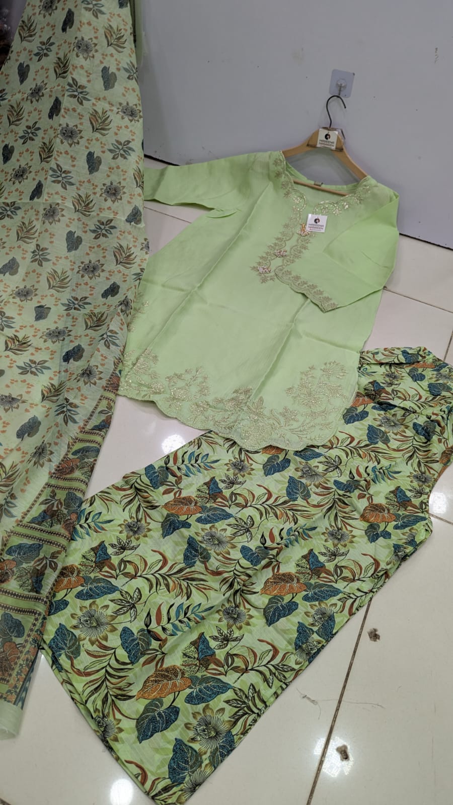 Designer 3-Piece Lawn Suit