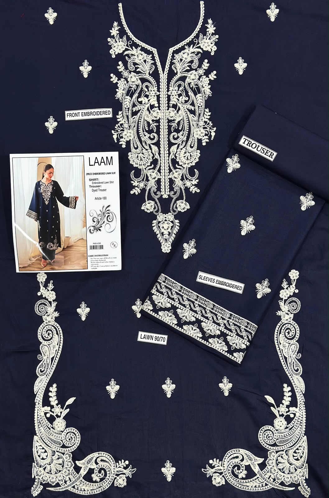 2 Pcs Suit (Shirt    trouser)