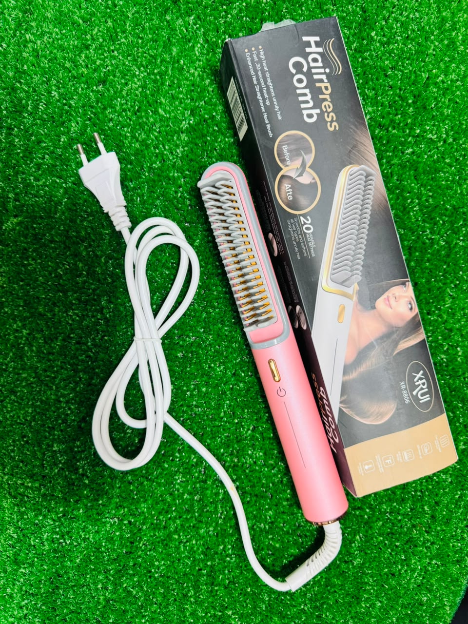 Hair press comb Model XR-8806
