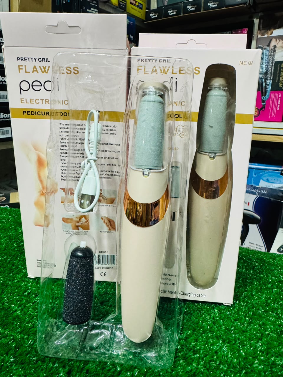 Flawless pedi Electronic pedicure tools