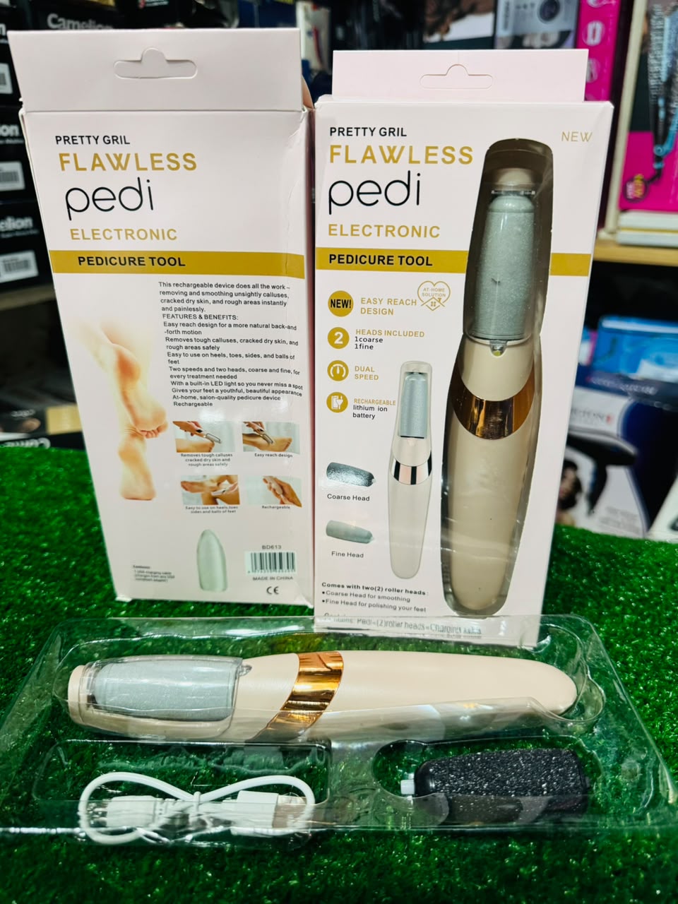 Flawless pedi Electronic pedicure tools