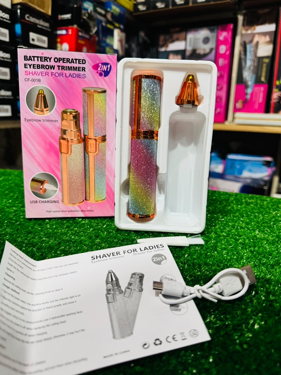 Falwless Eyebrow Trimmer Model CF-001B